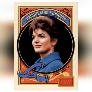 Jacqueline Kennedy ⚖️ Trading Card Vintage 🔥 First Lady 🇺🇸 United States